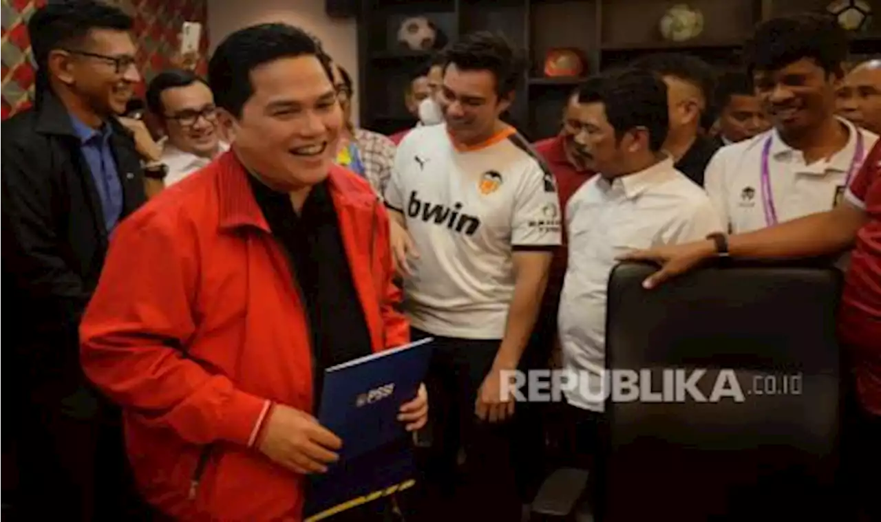 Cak Conk Satu Gagasan dengan Erick Thohir untuk Bersihkan PSSI |Republika Online