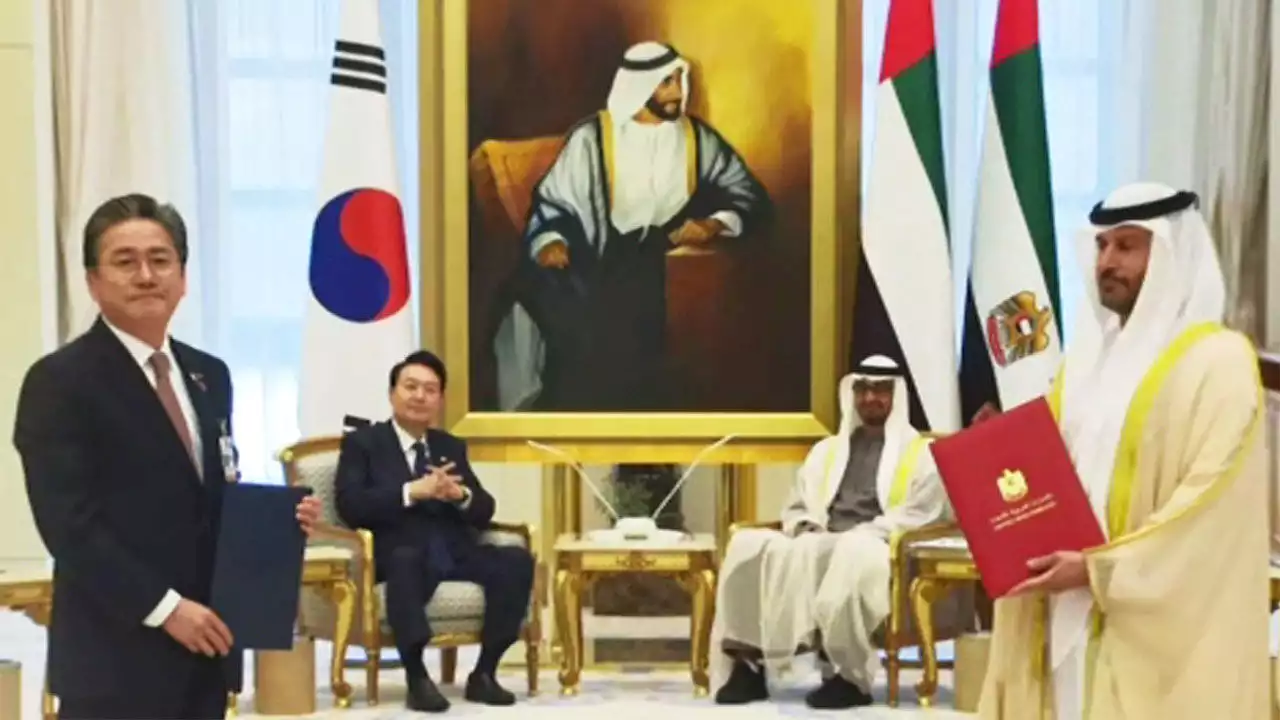 원전 등 13개 분야 양해각서…'UAE, 한국에 37조 투자'