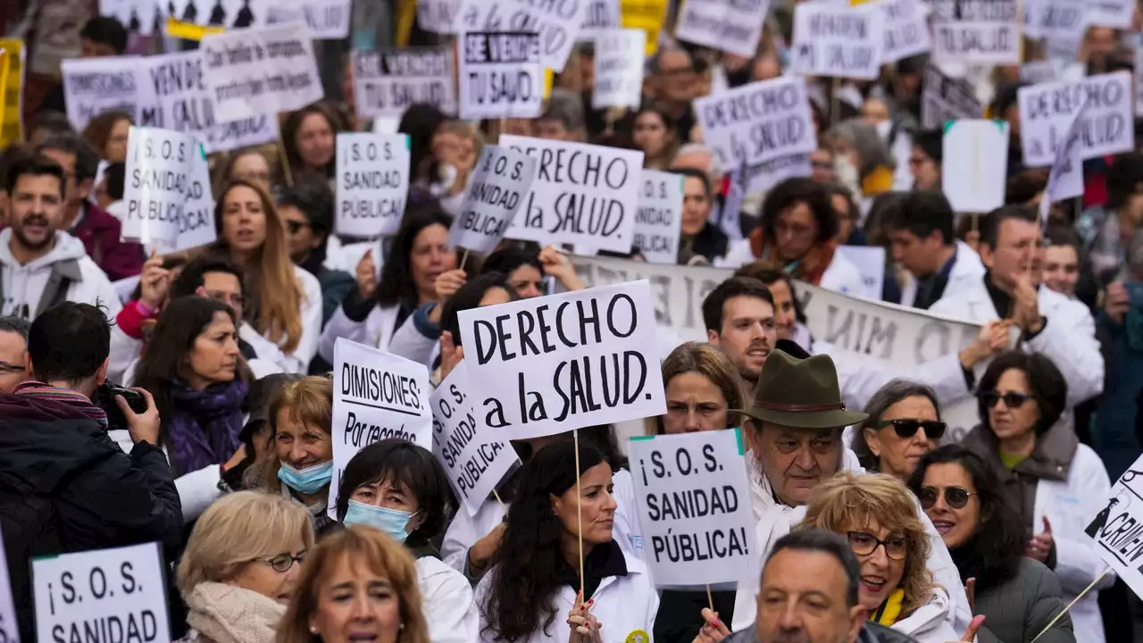 La Sanidad pública madrileña sale de nuevo a la calle por la 'insostenible' situación del sistema