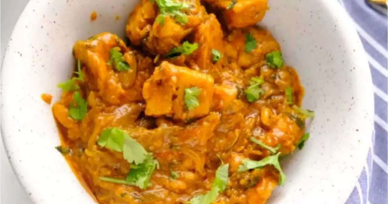 Receta para preparar Pollo al curry, un platillo originario de India