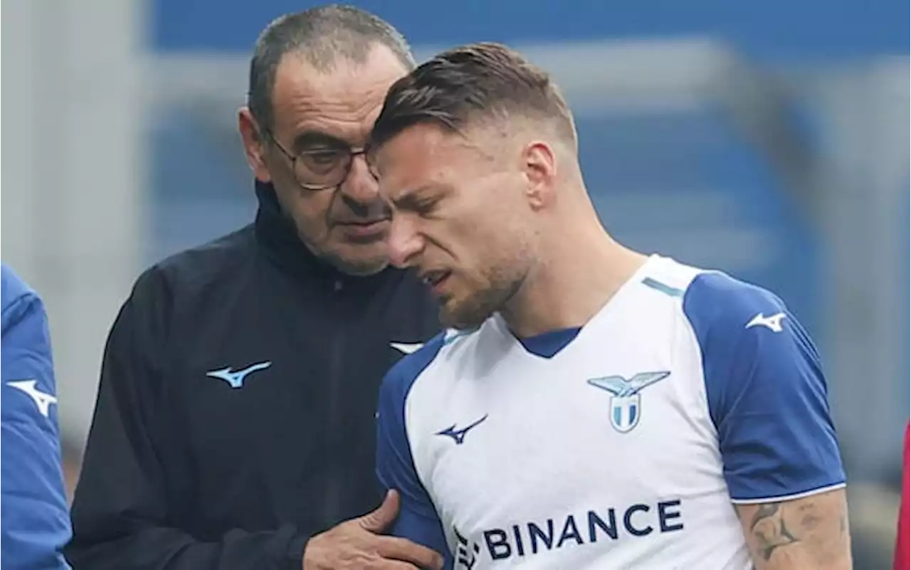 Sassuolo-Lazio, un nuovo infortunio per Immobile