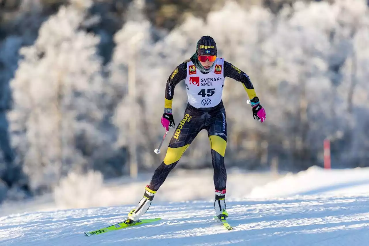 Längdskidor: Ida Dahls svit bruten – trea i Ski Classics-lopp i Italien