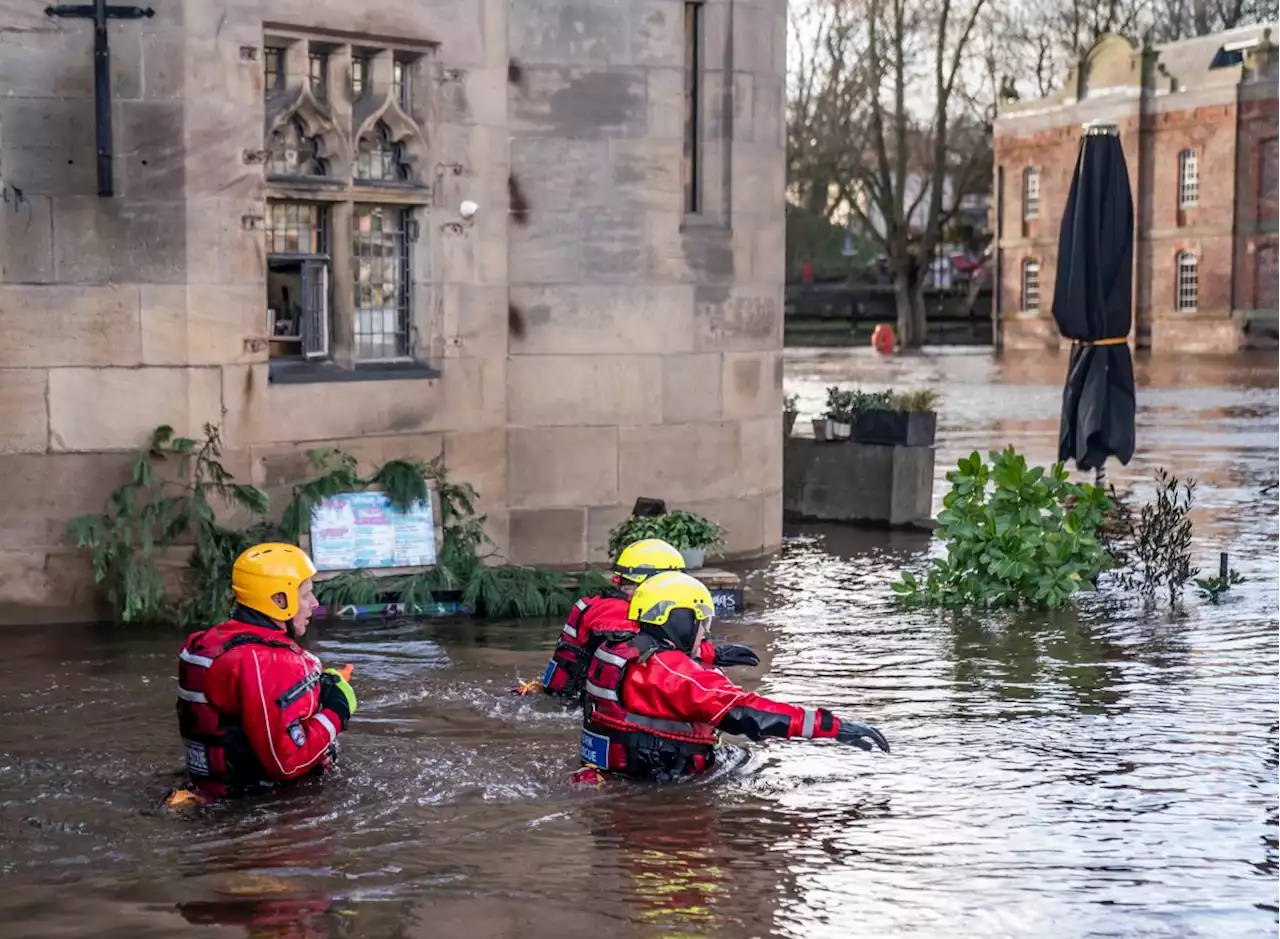 Temperatures could plunge to -10°C and bring 'wintry hazards' after flooding causes chaos