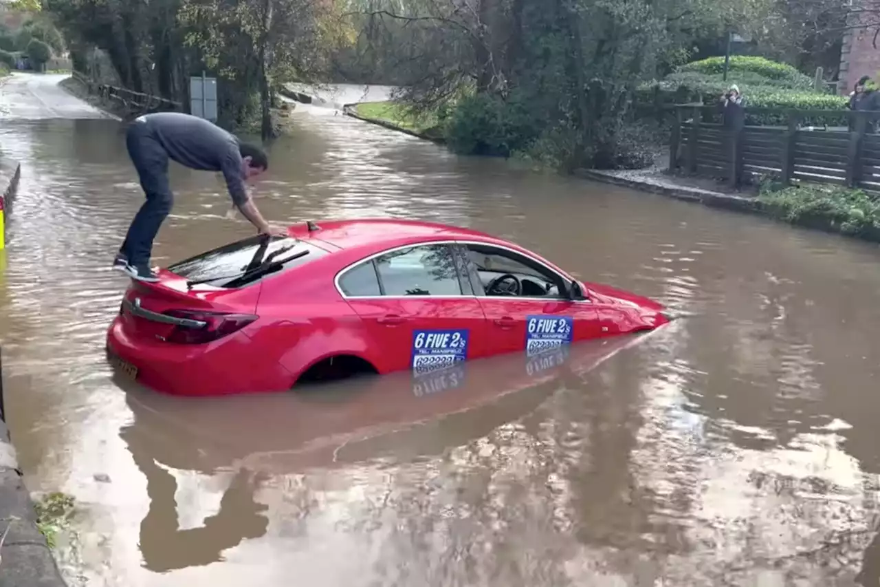 Novice off-roaders on TikTok shut down centuries-old U.K. river crossing