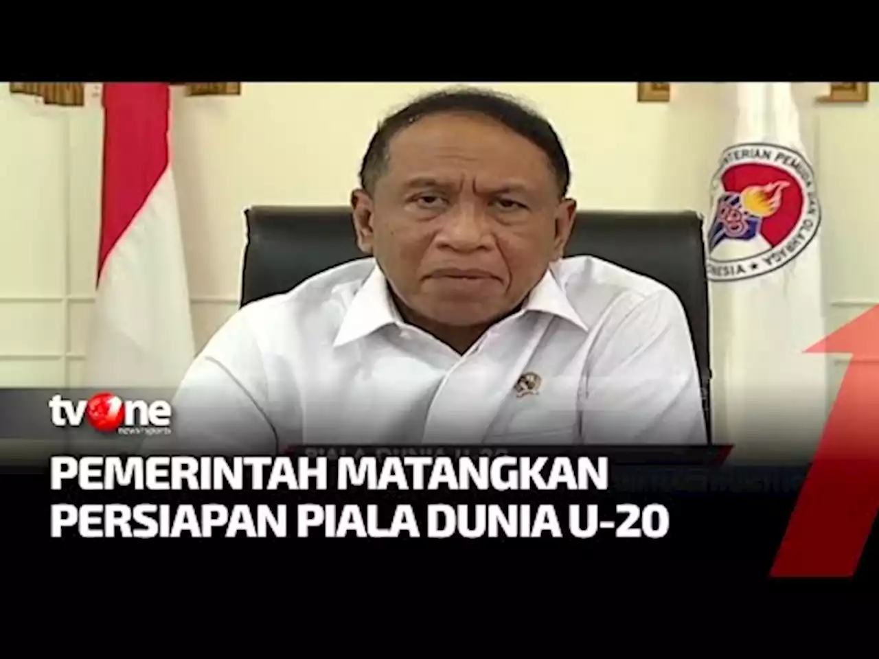 Pemerintah Terus Lakukan Koordinasi dengan Sejumlah Pihak Jelang Piala Dunia U-20 - tvOne