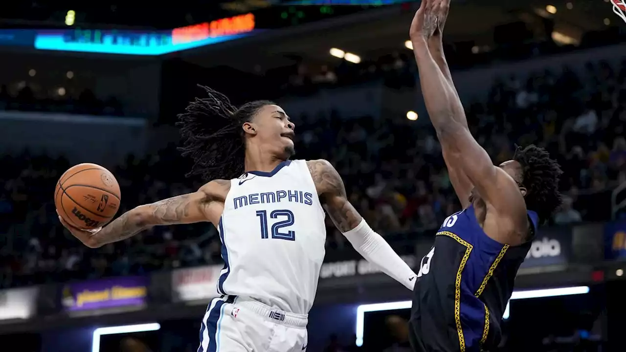 Dunk of the year? Grizzlies' Ja Morant posterized Pacers' Jalen Smith in must-see slam