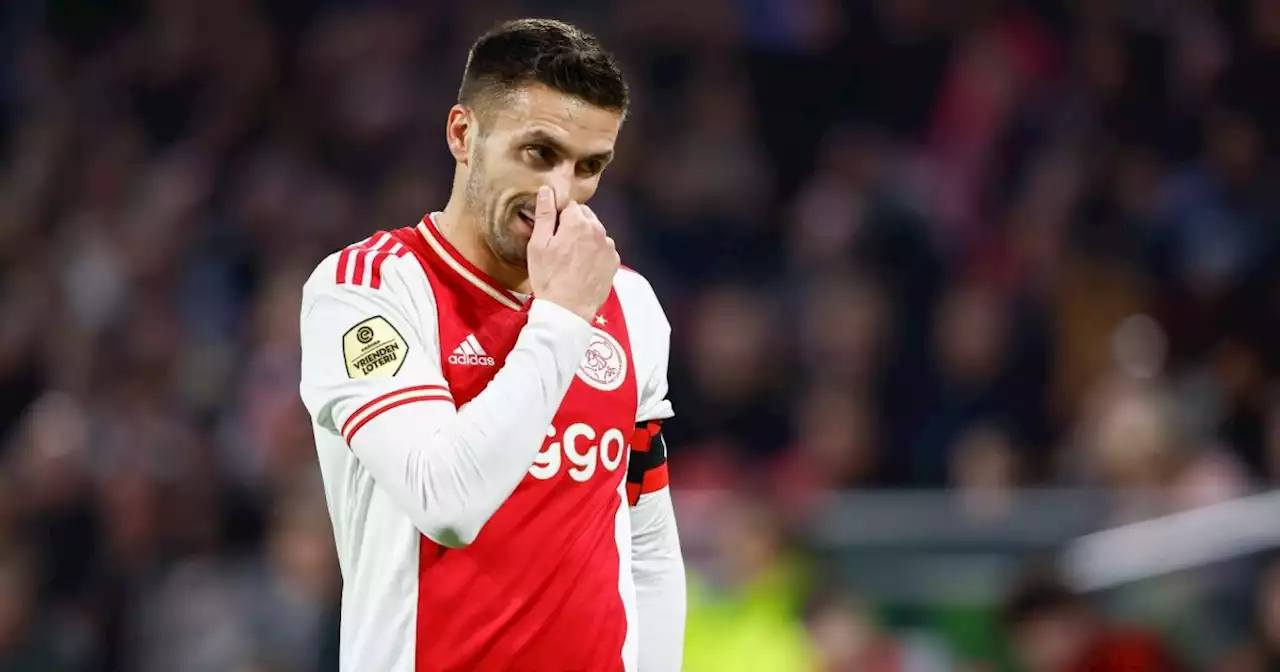 Ajax-aanvoerder Tadic zeer kritisch: 'Tegen Feyenoord moet het veel beter'