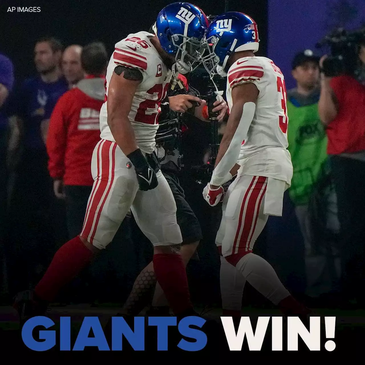 Giants beat Vikings 31-24 for 1st playoff win in 11 years