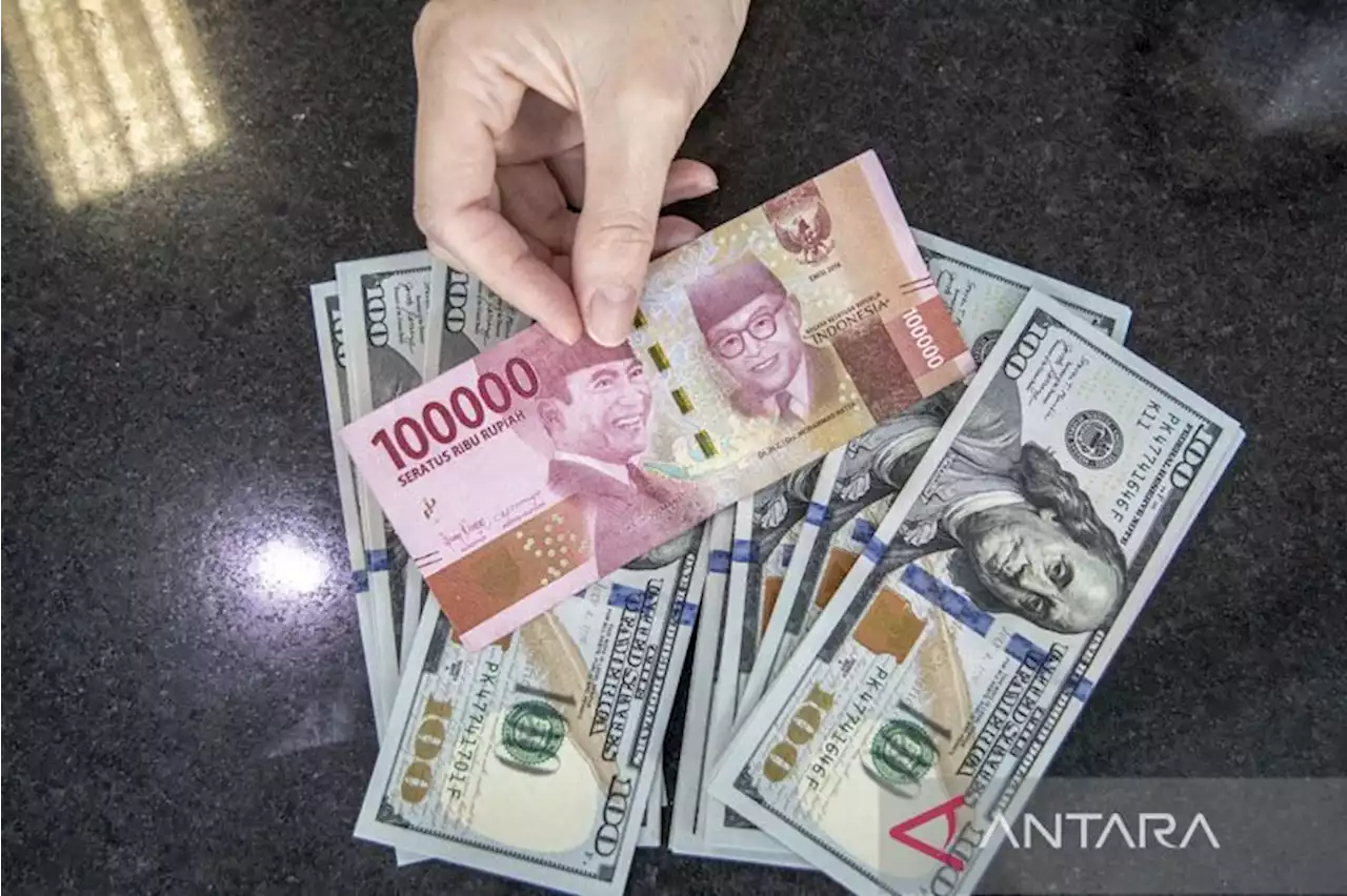 Rupiah Senin pagi menguat 123 poin