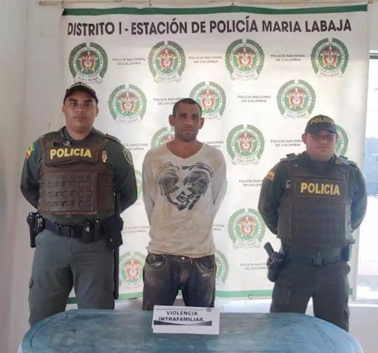 Capturan en Bolívar a un sujeto que agredió a su madre porque no le guardó comida
