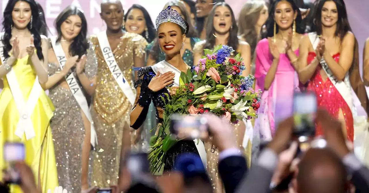 Miss USA R’Bonney Gabriel wins Miss Universe Competition