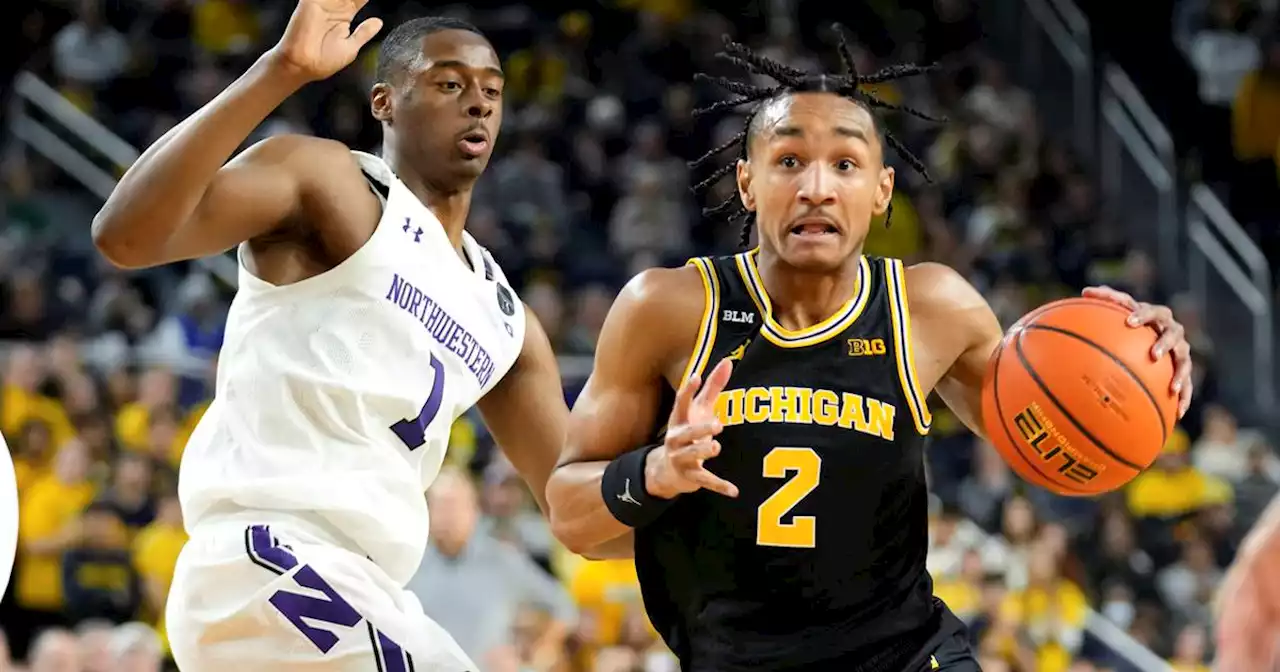 Northwestern’s late rally falls short in an 85-78 road loss to Michigan