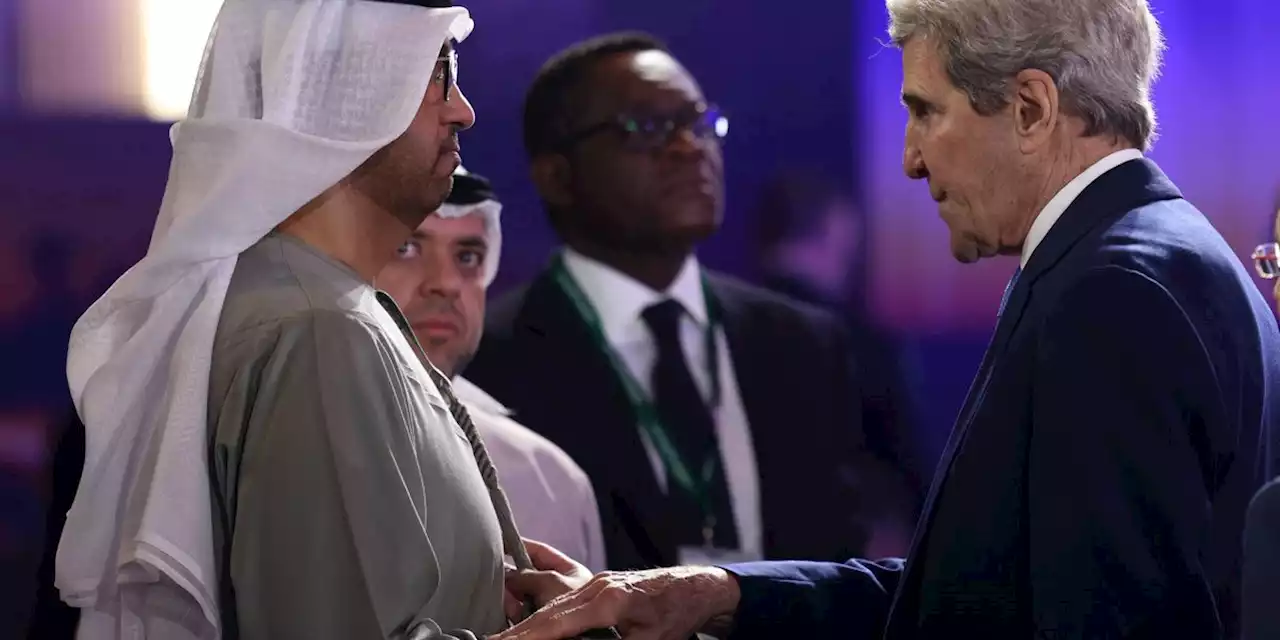 Outrage After Kerry Backs UAE Oil Executive as COP28 Chair