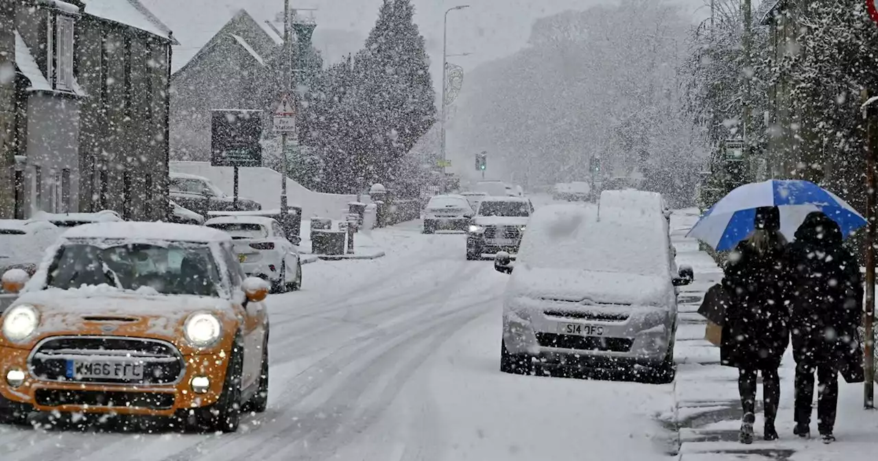 Scotland weather maps show snow blanketing country after -6C chill overnight