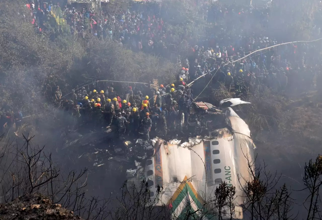 Newsdeck: At least 68 killed in Nepal’s worst air crash in three decades