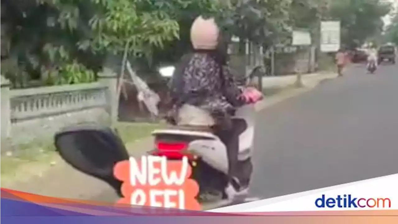 Dear Ukhti, Buang Kebiasaan Tutup Muka Pakai Kerudung saat Motoran Meski Kelihatan