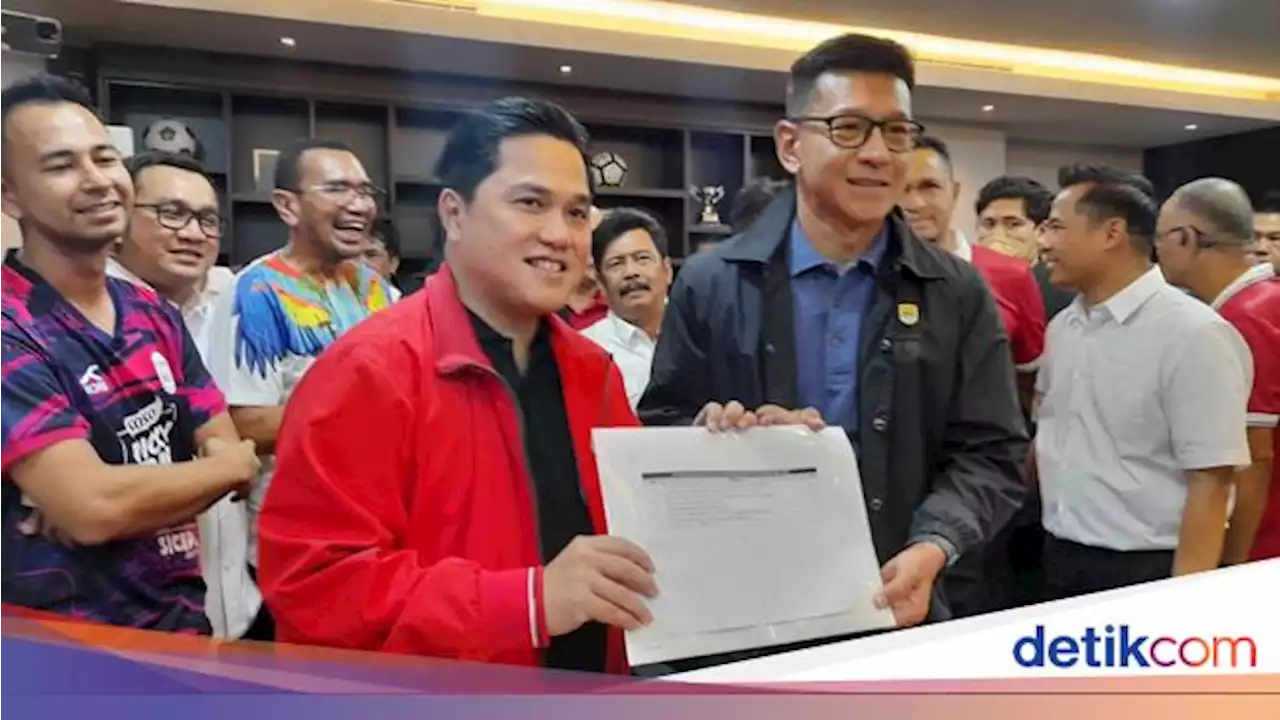 'Gocekan Maut' Erick Thohir, Lamar Caketum PSSI