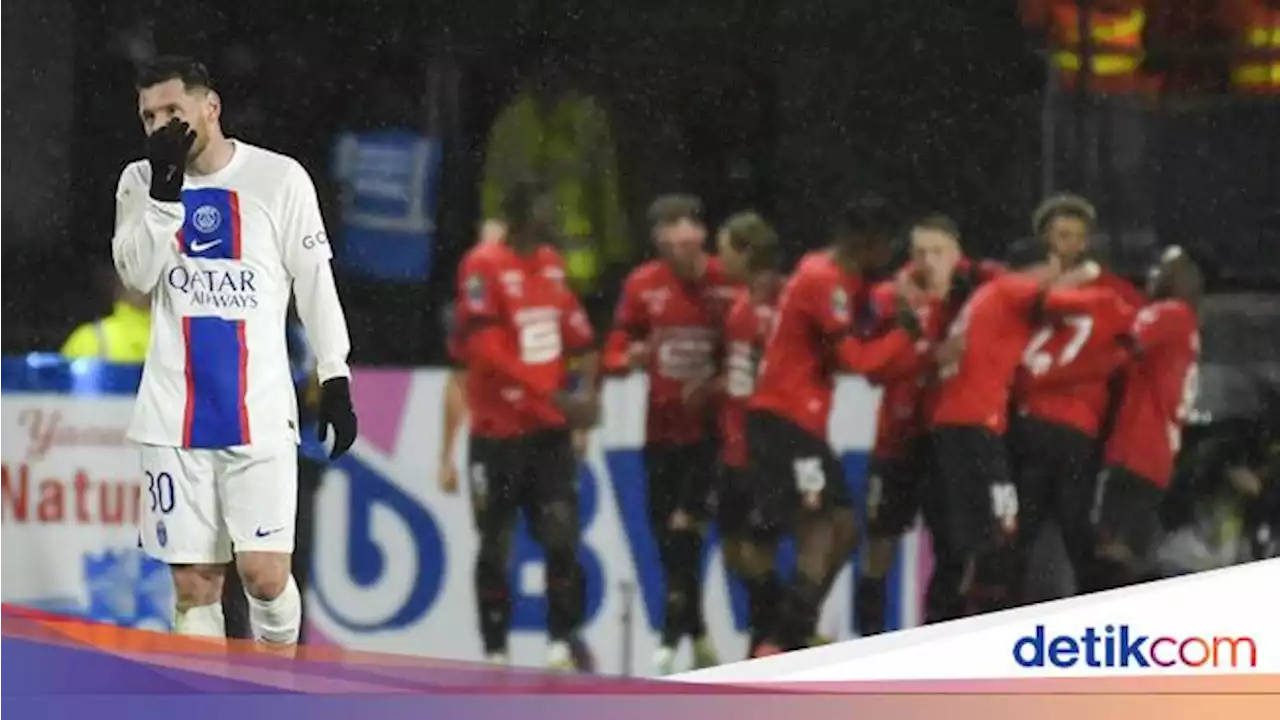 Rennes Vs PSG: Trio MNM Melempem, Tak Bikin Shot on Target!