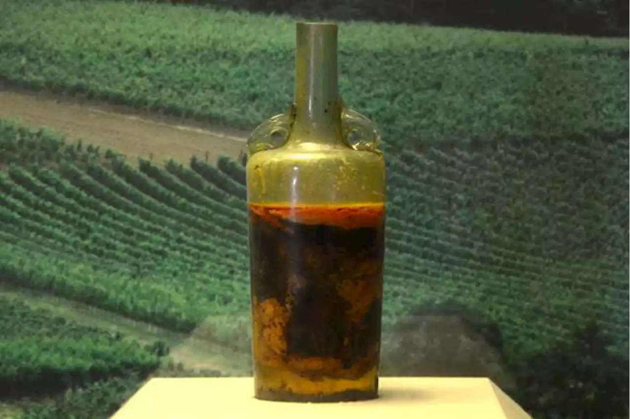 Botella de vino de 1.700 años, la más antigua del mundo, podría ser segura para beber