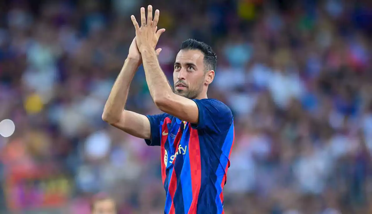 Busquets iguala a Messi como jugador con más partidos en la Supercopa