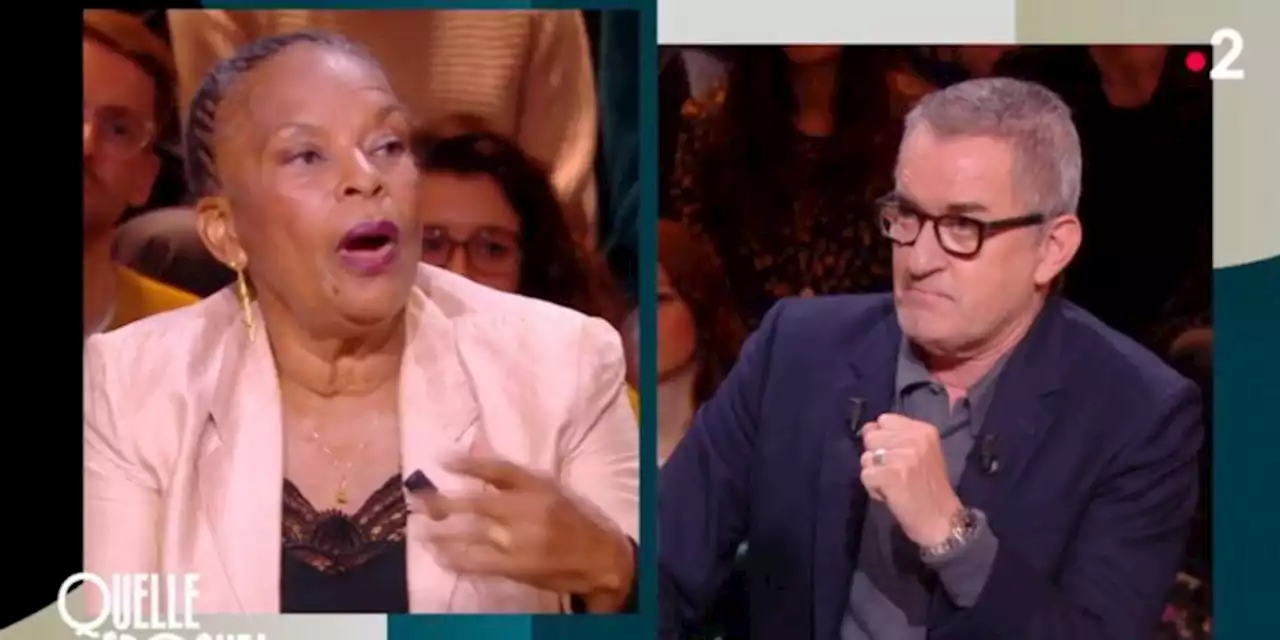 «On ne peut pas vous contredire !» : Christophe Dechavanne perd son sang froid face à Christiane Taubira