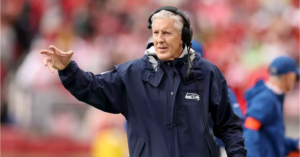 Pete Carroll admits ‘there’s a distance’ between Seahawks and 49ers rosters