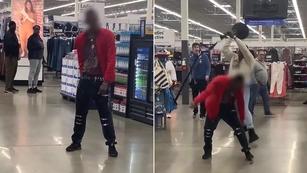 Watch: US veteran takes down knife-wielding man in South Carolina Walmart