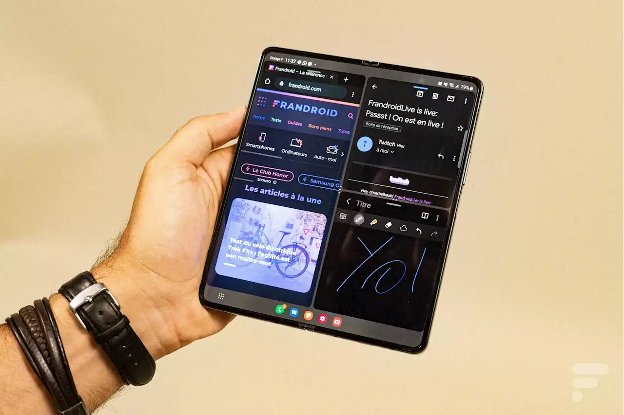 Galaxy Z Fold 5 : pressé par la concurrence, Samsung préparerait sa contre-offensive