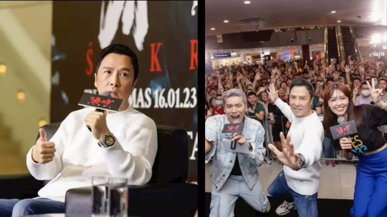 Donnie Yen says 'I don’t really watch a lot of action movies' - Singapore News