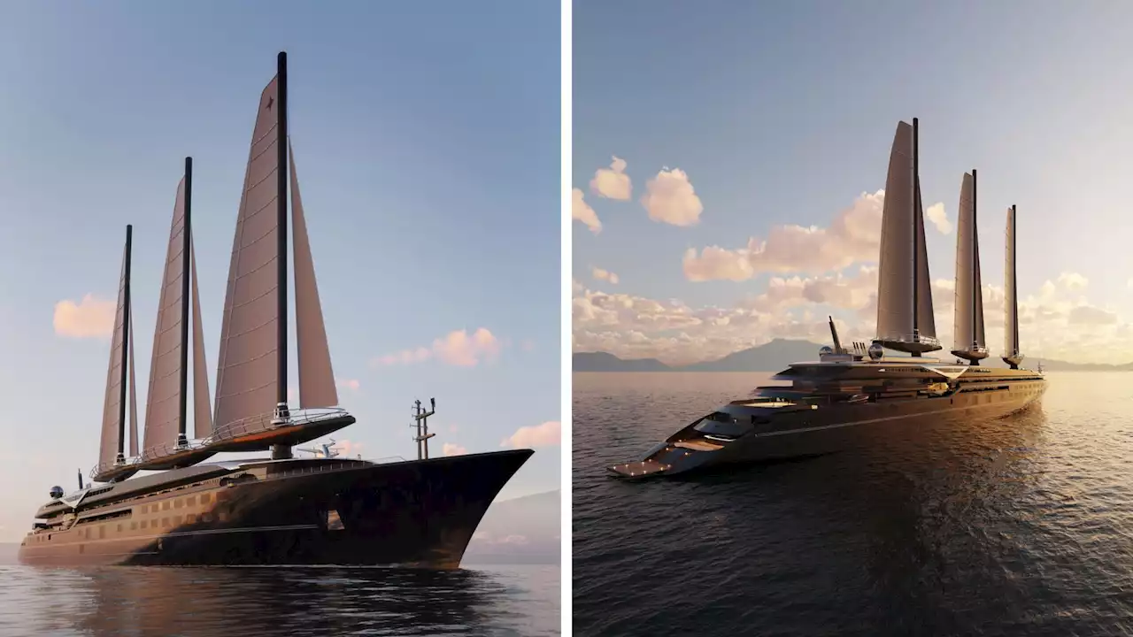 World’s largest 220-meter long luxury sailing ship to take off in 2026