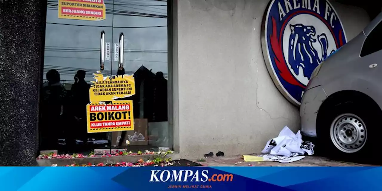 Arema FC Ditolak Suporter dan Didesak Mundur dari Kompetisi