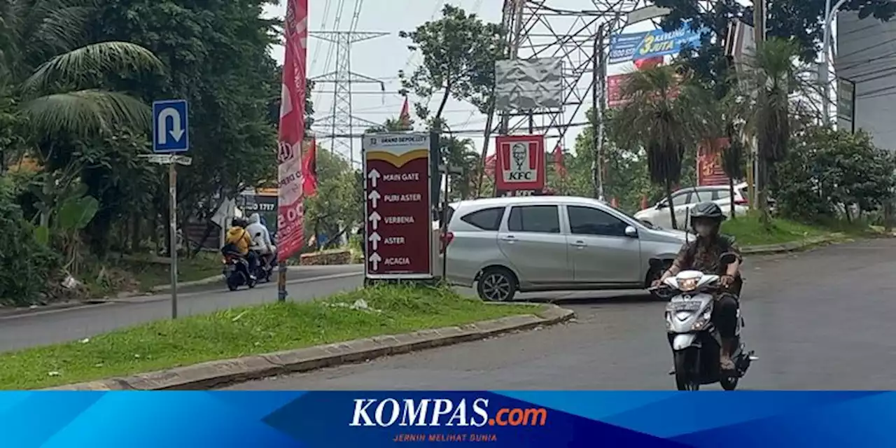 6 Putaran Balik di Jalan Boulevard GDC Bakal Ditutup karena Kecelakaan Meningkat