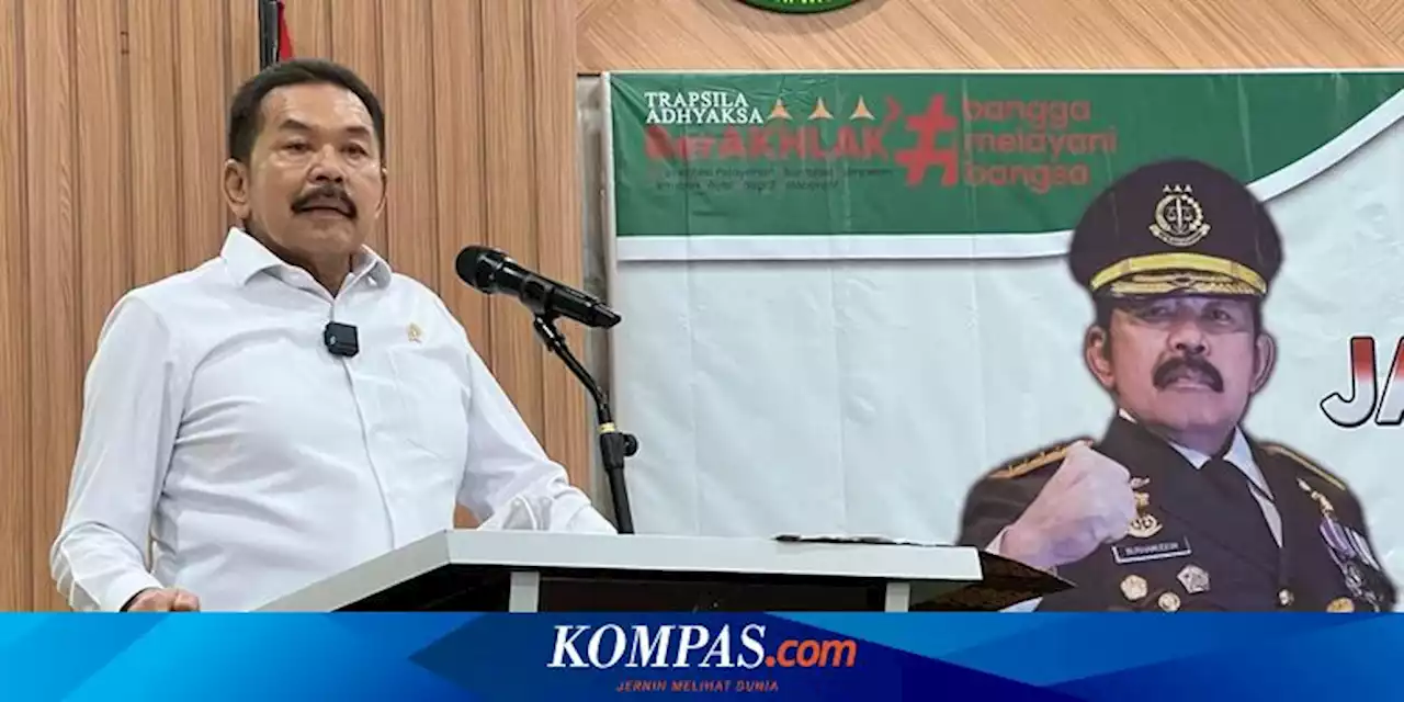 Jaksa Agung Pastikan Tak Segan Copot hingga Pidanakan Jaksa yang 'Bermain' Perkara