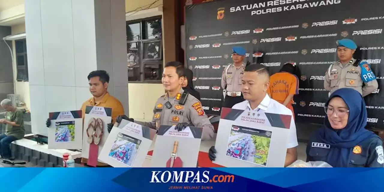 Pembunuh Pedagang Asongan di Karawang Ditangkap Saat Kabur ke Sumsel