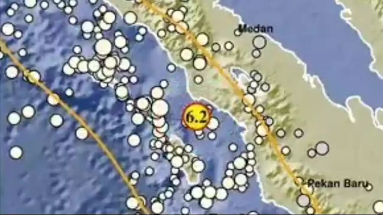 BMKG: Gempa Bumi M 6,2 Guncang Aceh Pagi Ini, Waspada Gempa Susulan