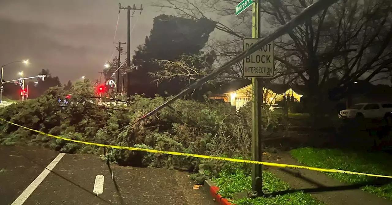 Wind advisory extended Monday morning across Bay Area, Central Coast