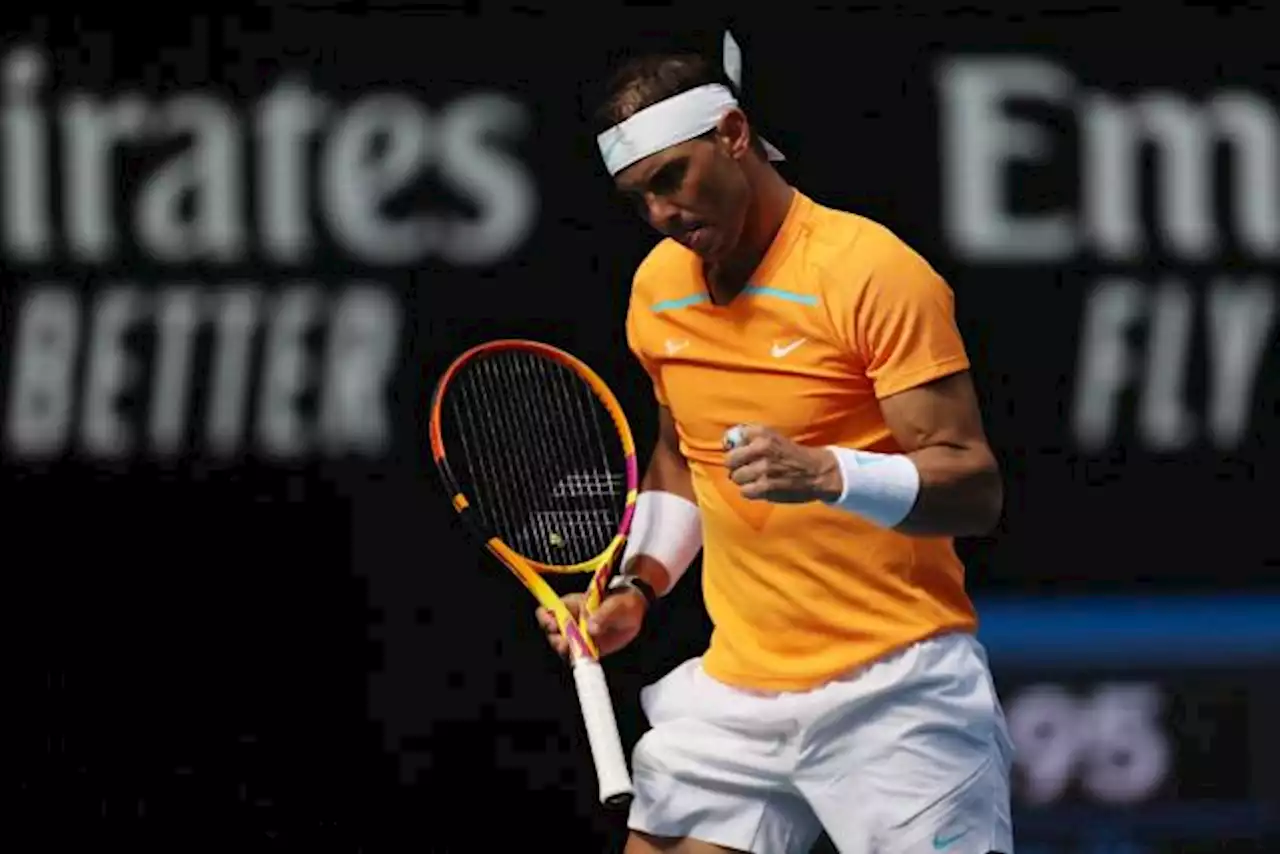 Rafael Nadal au deuxième tour de l'Open d'Australie sans briller