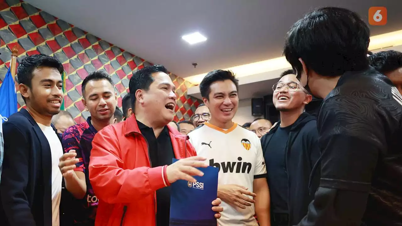 Erick Thohir: Butuh Nyali Bersihkan PSSI dari Tangan-Tangan Kotor