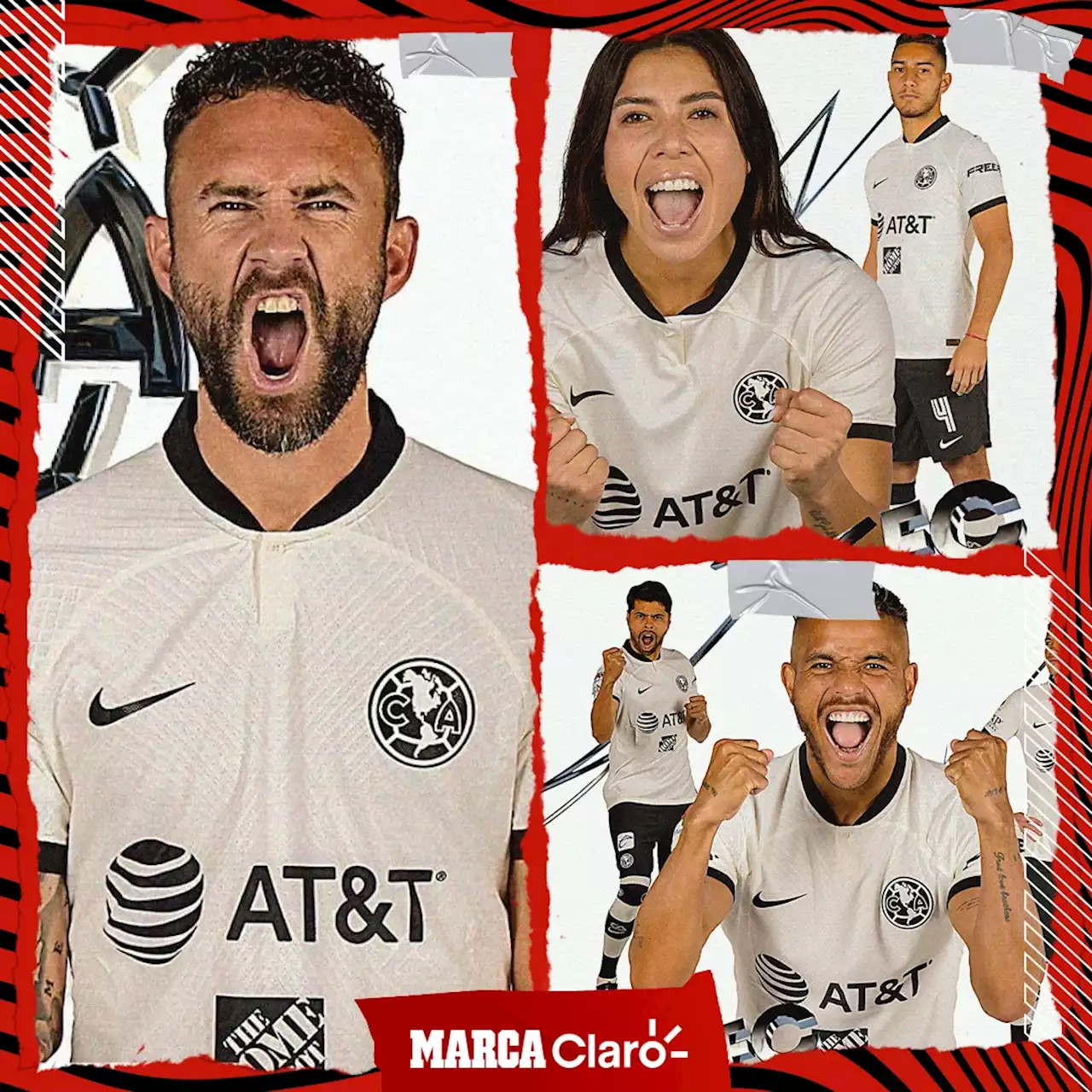 América presenta su tercer uniforme para el Clausura 2023 de la Liga MX