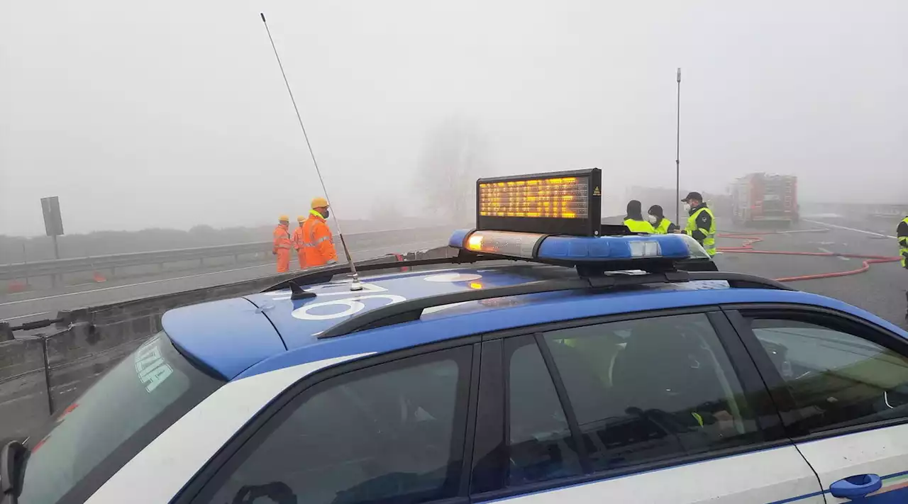 Milano, incidente mortale sulla A4: coinvolti quattro mezzi pesanti