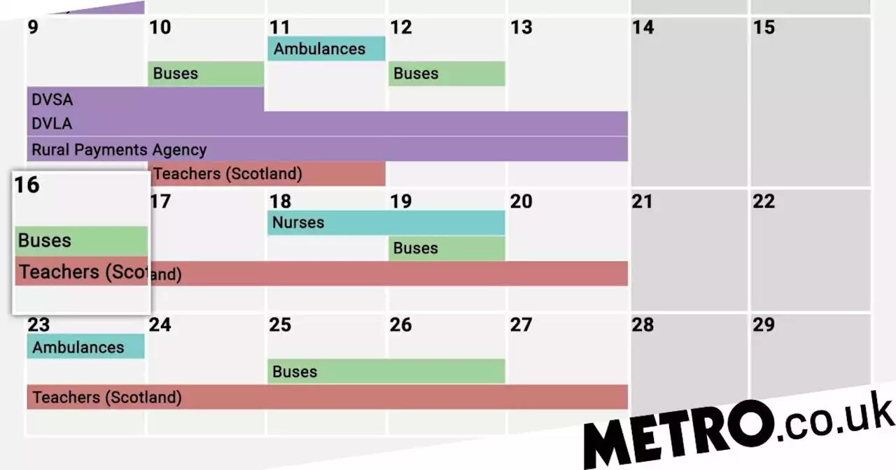 Who’s on strike today and how will it affect you? Daily update for January 16