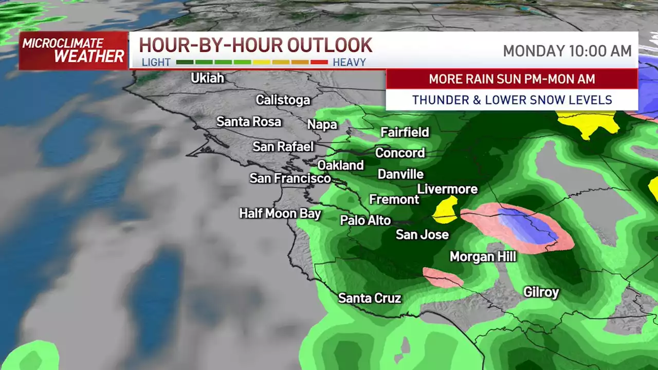 Forecast: Series of Bay Area Storms Continues