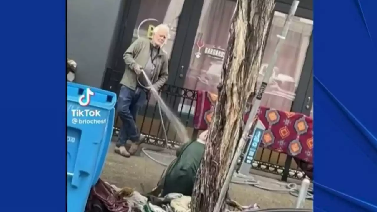 Video Showing San Francisco Business Owner Spraying Unhoused Person With Hose Met With Outrage