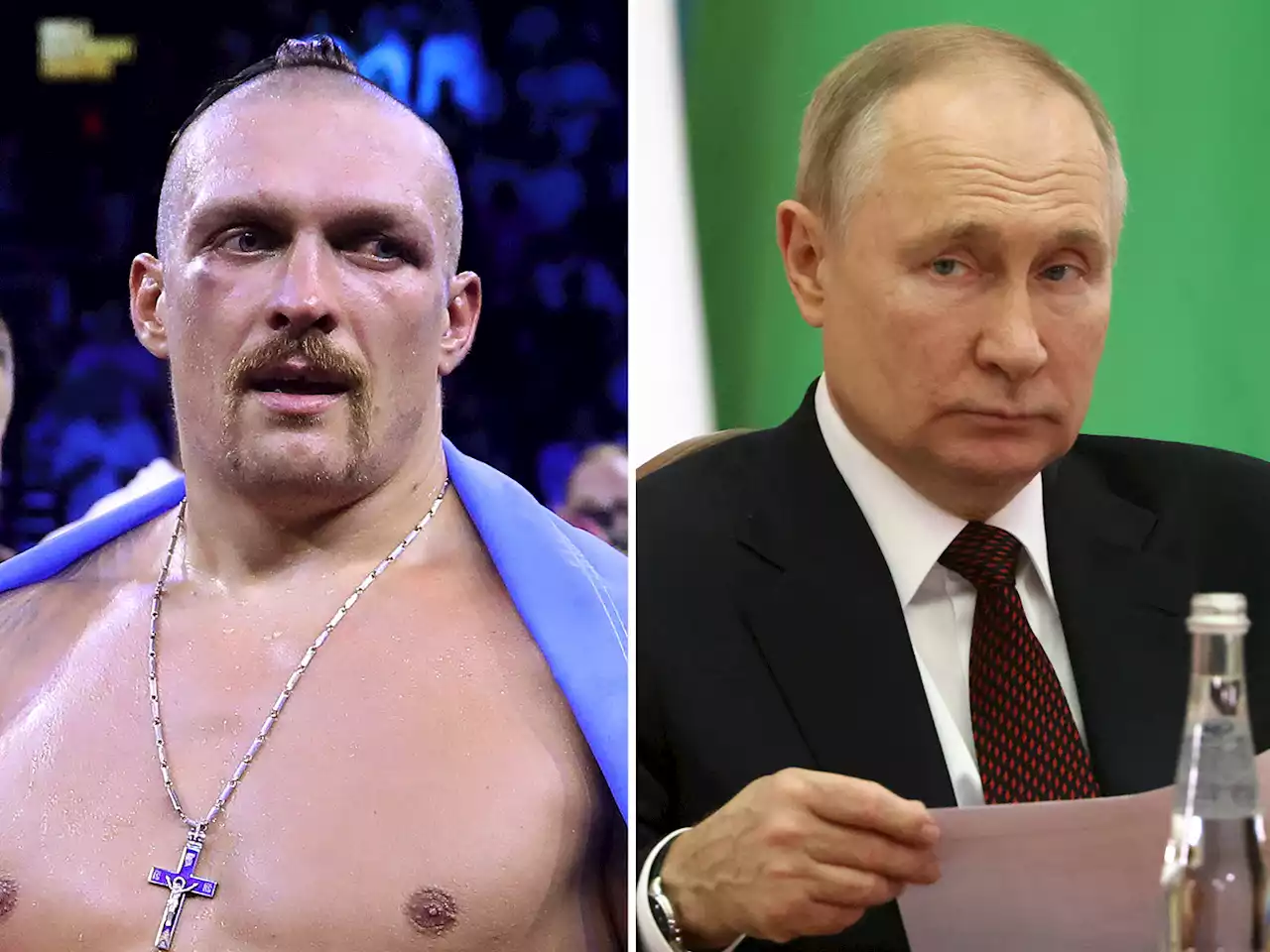 Watch Ukrainian boxing champ Usyk blast Putin: 'Russia is the Third Reich'