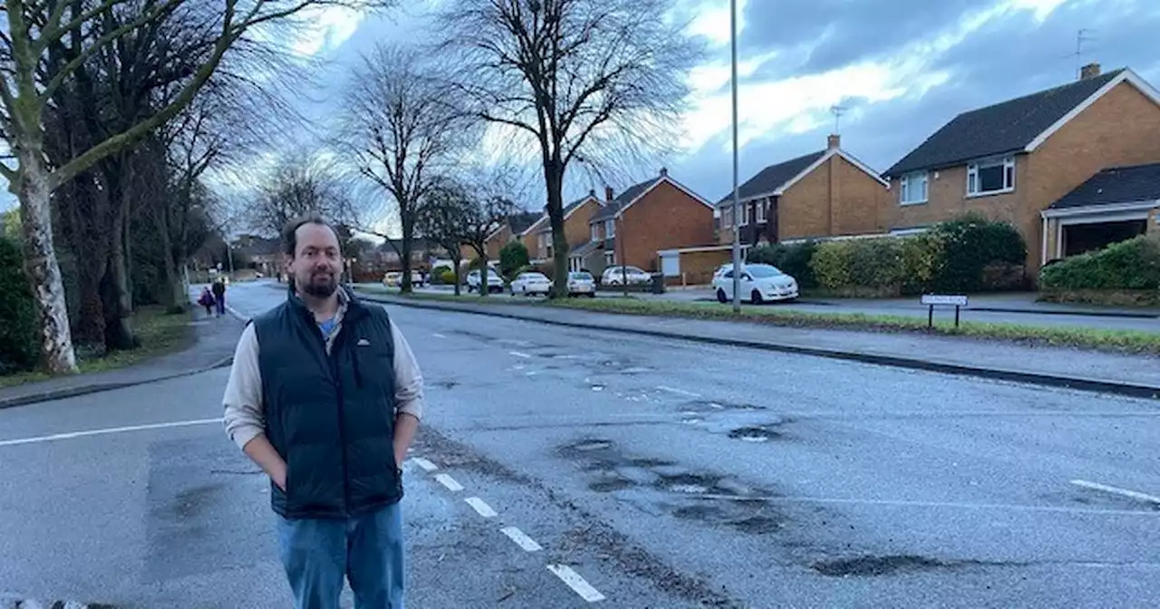 Anger over 'broken' Notts road that 'falls apart' every winter