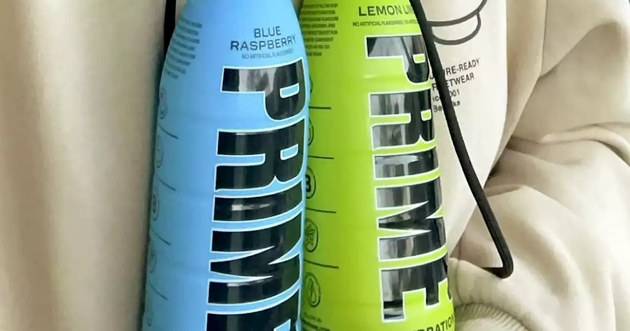 Prime Hydration energy drinks being stocked at another UK store