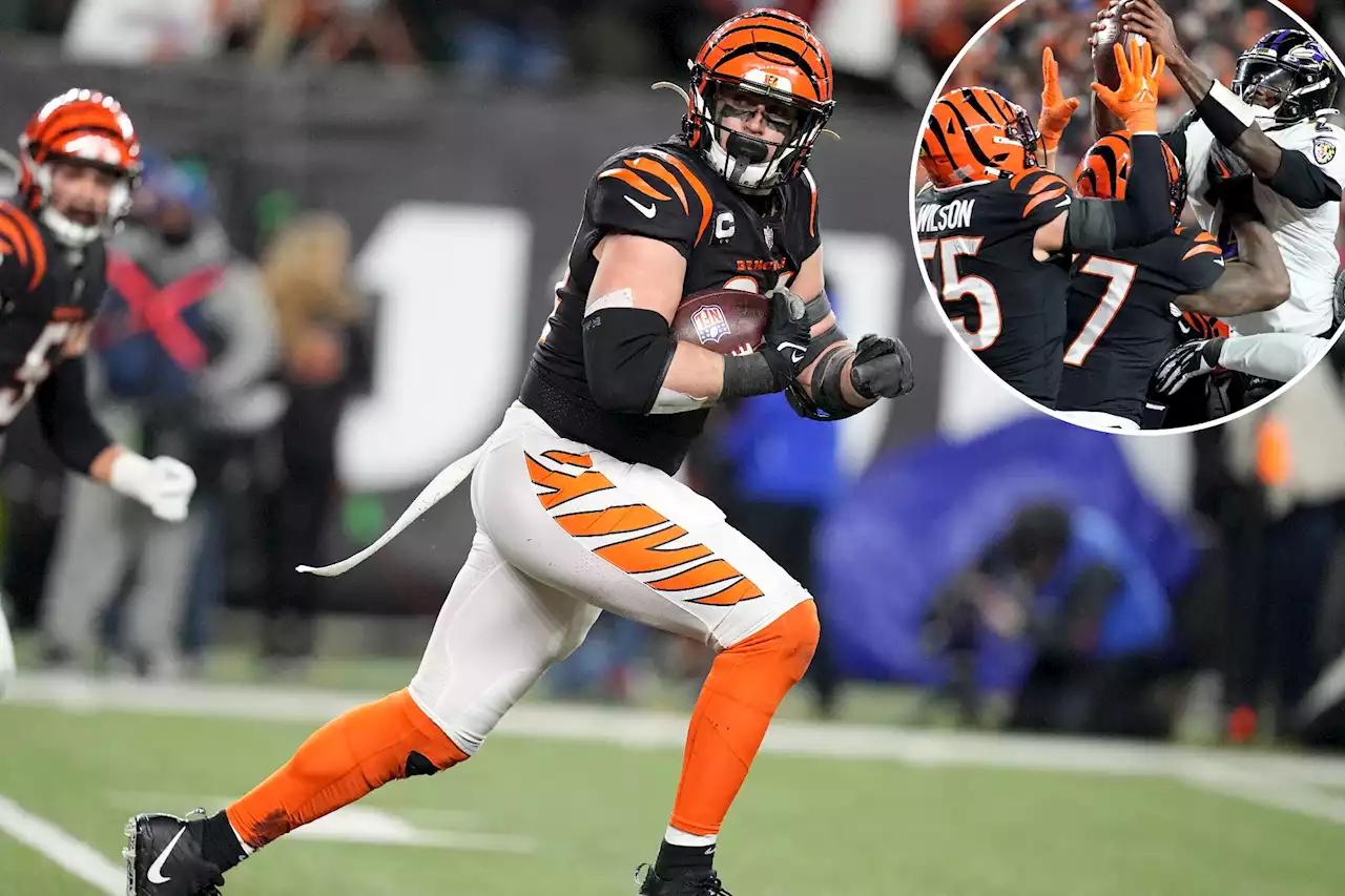 Bengals’ Sam Hubbard sets record with 98-yard fumble recovery for touchdown