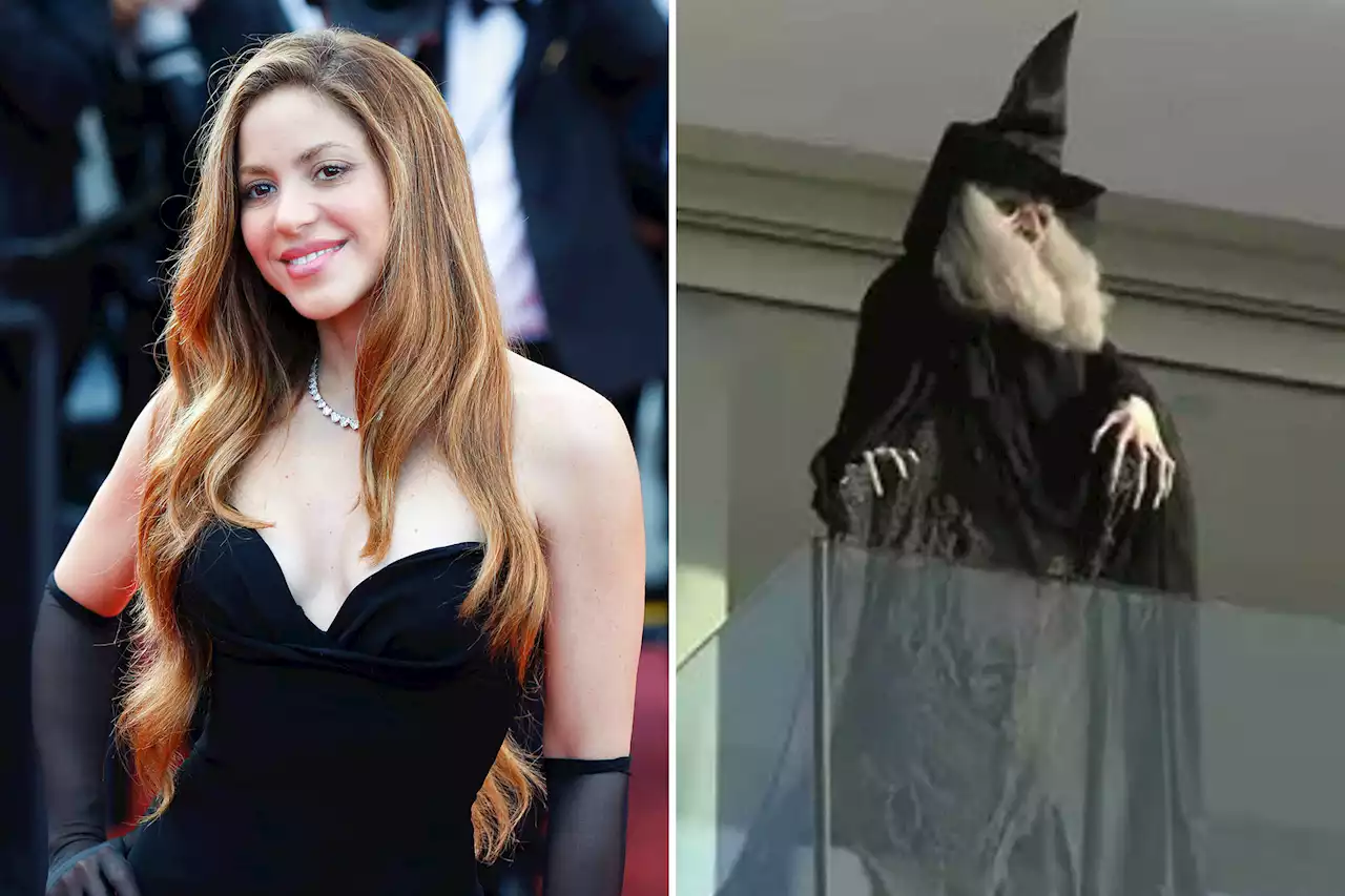 Shakira taunts ex-mother-in-law with ‘witch’ doll on her balcony: report