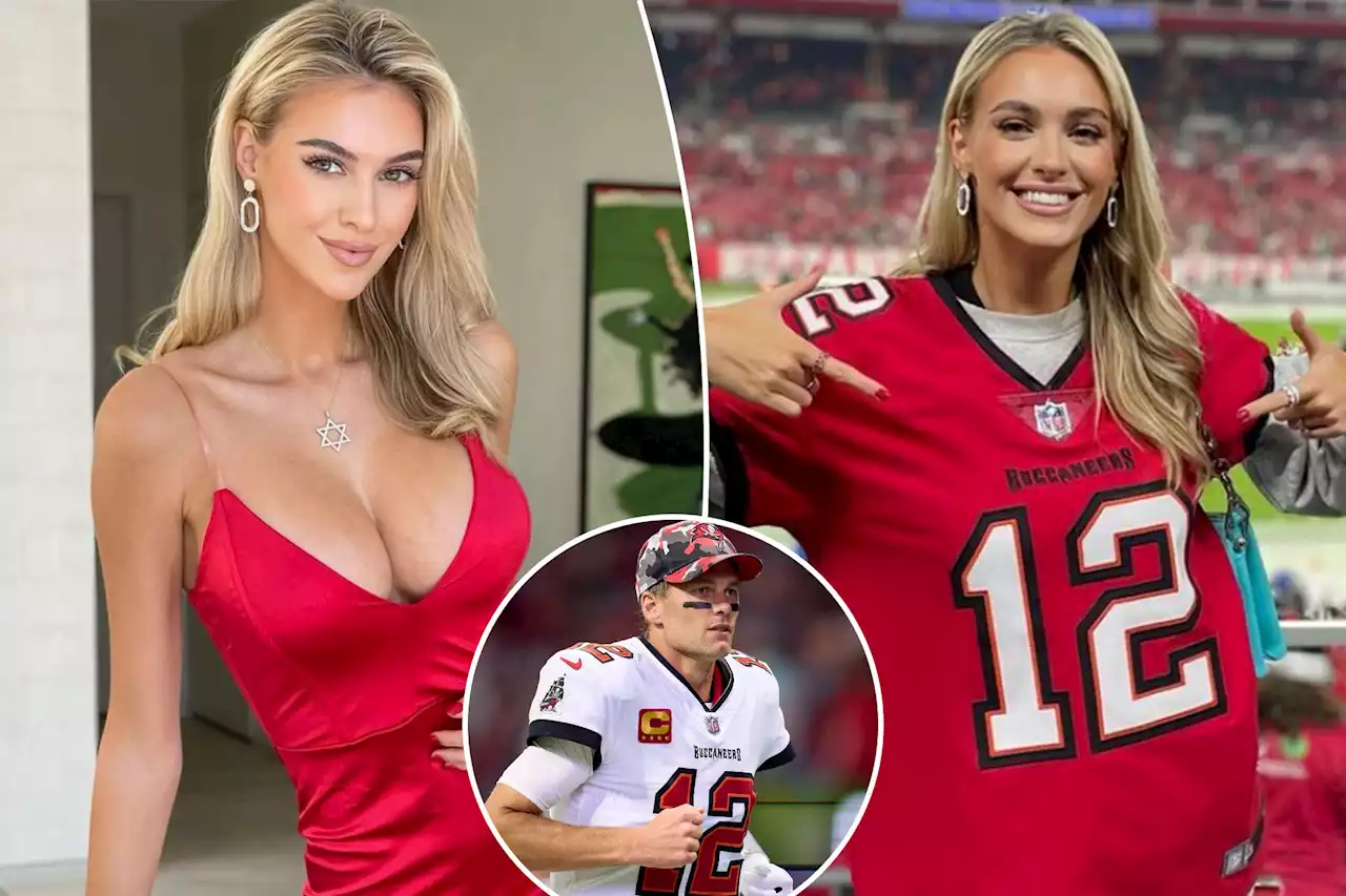 Tom Brady’s model admirer, Veronika Rajek, fired up for Buccaneers’ playoff game