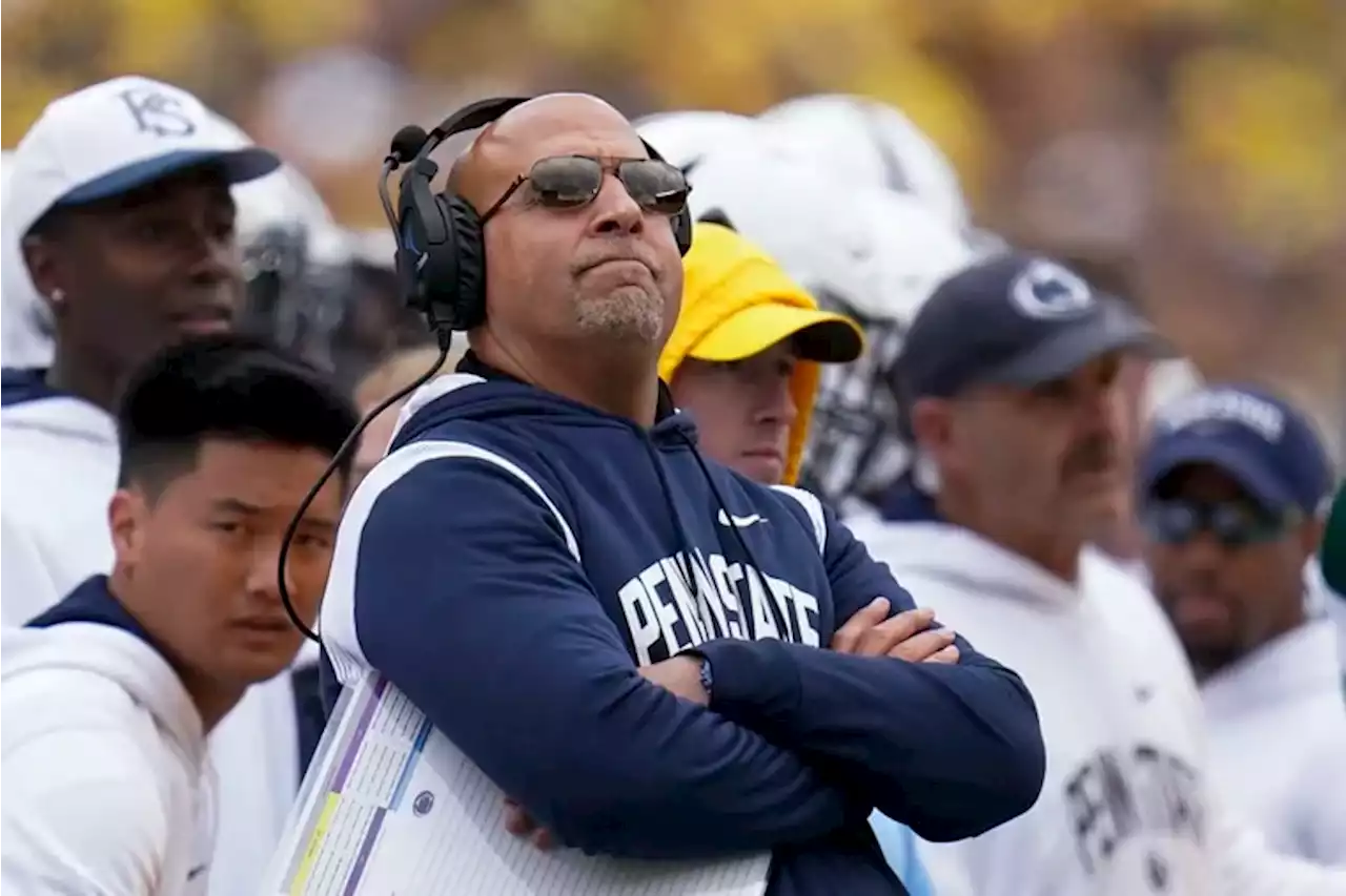 Penn State dismisses wide receivers coach amid changes at the position